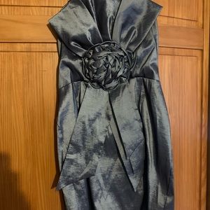 Silver L Cocktail Dress